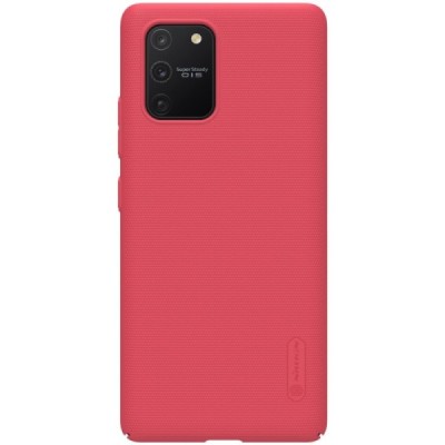 Samsung Galaxy S10 Lite (G970) Nillkin Frosted Shield raudonas plastikinis dėklas | Priedai.lt