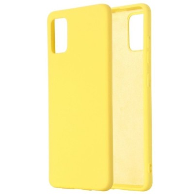 Samsung Galaxy S10 Lite (G970) Shell kieto silikono TPU geltonas dėklas - nugarėlė | Priedai.lt