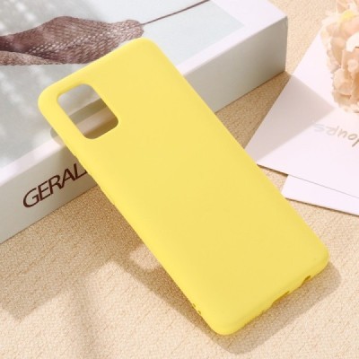 Samsung Galaxy S10 Lite (G970) Shell kieto silikono TPU geltonas dėklas - nugarėlė | Priedai.lt