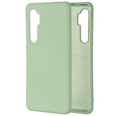Xiaomi Mi Note 10 Lite Shell kieto silikono TPU žalias dėklas - nugarėlė | Priedai.lt