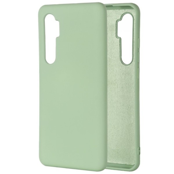 „Shell“ kieto silikono (TPU) dėklas - žalias (Mi Note 10 Lite)