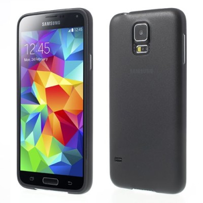 Ploniausias pasaulyje juodas Samsung Galaxy S5 G900 (S5 Neo G903) dėklas (dėkliukas) / Priedai.lt