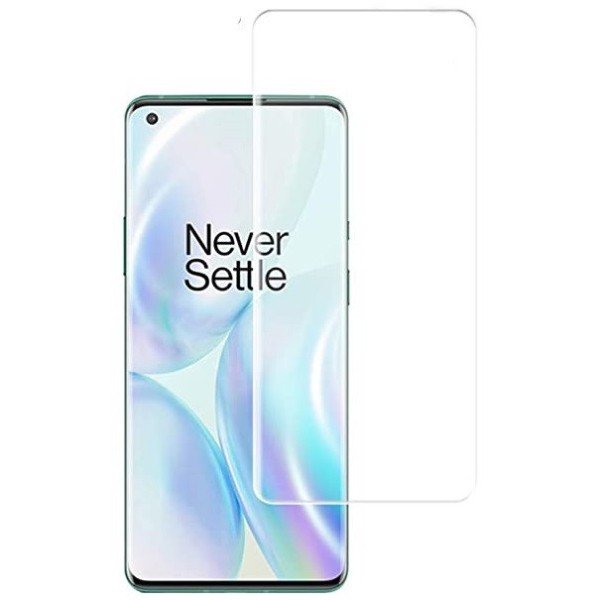 „Calans“ apsauginė ekrano plėvelė (pilnai dengianti) - skaidri (OnePlus 8)