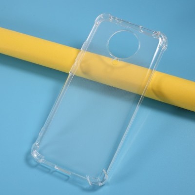 Xiaomi Poco F2 Pro kieto silikono TPU skaidrus dėklas - nugarėlė | Priedai.lt