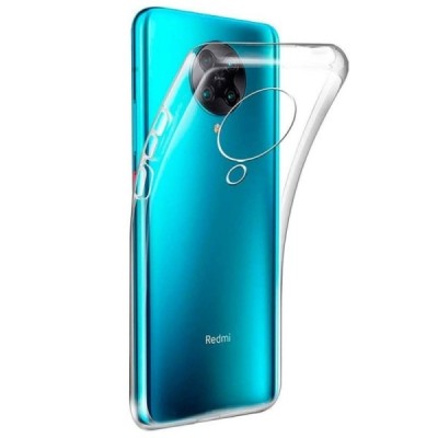 Xiaomi Poco F2 Pro kieto silikono TPU skaidrus dėklas - nugarėlė | Priedai.lt