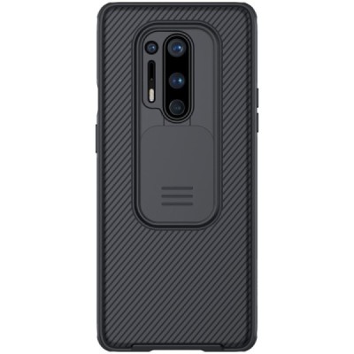 OnePlus 8 Pro Nillkin CamShield juodas dėklas, nugarėlė su kameros apsauga | Priedai.lt