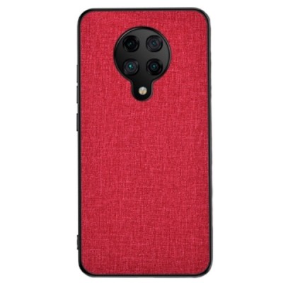 „Bi-Color“ Splicing Xiaomi Poco F2 Pro raudonas odinis dėklas | Priedai.lt