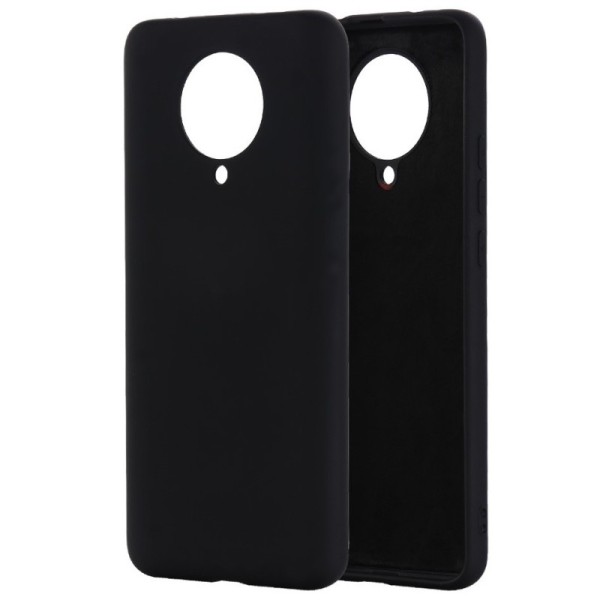 „Shell“ kieto silikono (TPU) dėklas - juodas (Poco F2 Pro)