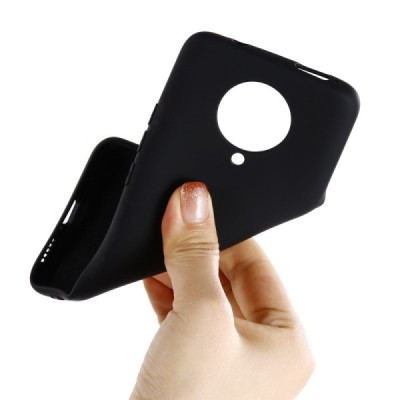 Xiaomi Poco F2 Pro Shell kieto silikono TPU juodas dėklas - nugarėlė | Priedai.lt