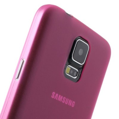 Ploniausias pasaulyje rožinis Samsung Galaxy S5 G900 (S5 Neo G903) dėklas (dėkliukas) / Priedai.lt