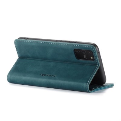 Samsung Galaxy S10 Lite (G970) CaseMe Retro solidus atverčiamas žalias odinis dėklas - knygutė | Priedai.lt