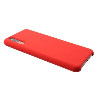 Huawei P20 Shell kieto silikono (TPU) dėklas raudonas - nugarėlė | Priedai.lt
