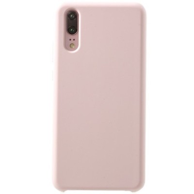 Huawei P20 Shell kieto silikono (TPU) dėklas rožinis - nugarėlė | Priedai.lt