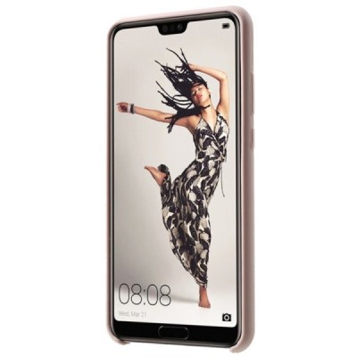 Huawei P20 Shell kieto silikono (TPU) dėklas rožinis - nugarėlė | Priedai.lt