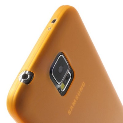 Ploniausias pasaulyje oranžinis Samsung Galaxy S5 G900 (S5 Neo G903) dėklas (dėkliukas) / Priedai.lt