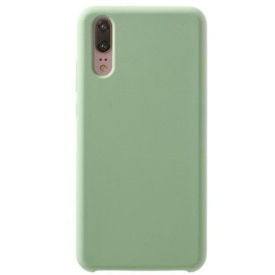 Huawei P20 Shell kieto silikono (TPU) dėklas žalias - nugarėlė | Priedai.lt