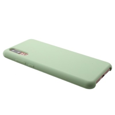 Huawei P20 Shell kieto silikono (TPU) dėklas žalias - nugarėlė | Priedai.lt