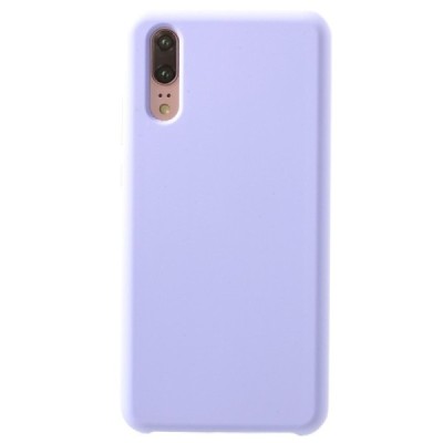 Huawei P20 Shell kieto silikono (TPU) dėklas violetinis - nugarėlė | Priedai.lt