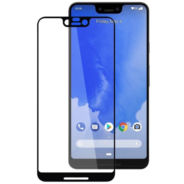 „Rurihai“ Tempered Glass apsauginis ekrano stiklas 0.26 mm - juodas (Pixel 3 XL)