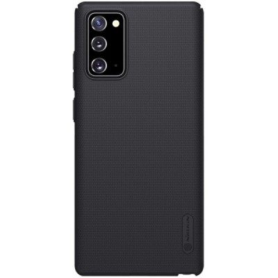 Nillkin Frosted Shield Samsung Galaxy Note 20 (N980F) juodas plastikinis dėklas / Priedai.lt