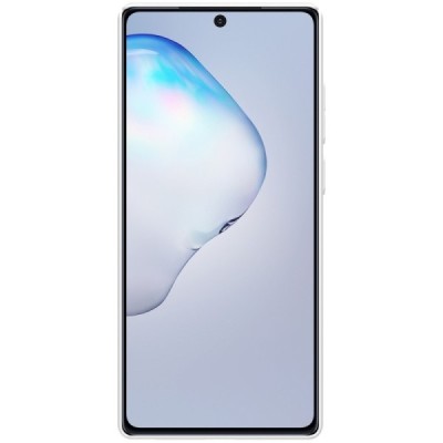 Nillkin Frosted Shield Samsung Galaxy Note 20 (N980F) baltas plastikinis dėklas / Priedai.lt
