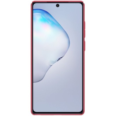 Nillkin Frosted Shield Samsung Galaxy Note 20 (N980F) raudonas plastikinis dėklas | Priedai.lt