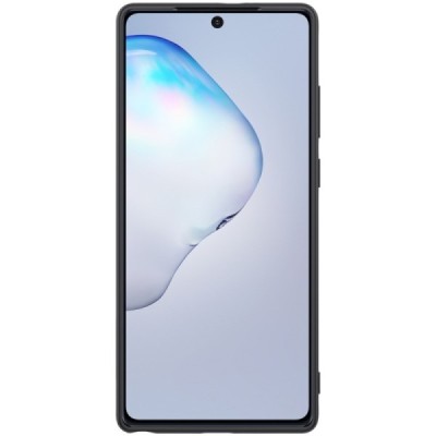 Samsung Galaxy Note 20 (N980F) „Nillkin“ Textured Case juodas dėklas - nugarėlė | Priedai.lt