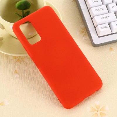 Samsung Galaxy Note 20 (N980F) Shell kieto silikono TPU raudonas dėklas - nugarėlė | Priedai.lt