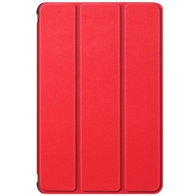 Samsung Galaxy Tab S7 11 (T875, T870) atverčiamas raudonas odinis dėklas - knygutė (sulankstomas) | Priedai.lt