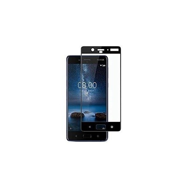„Imak“ Tempered Glass apsauginis ekrano stiklas 0.26 mm - juodas (Nokia 8)