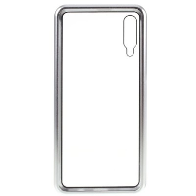 Samsung Galaxy A70 (A705F) Frame skaidrus (permatomas) magnetinis plastikinis dėklas | Priedai.lt