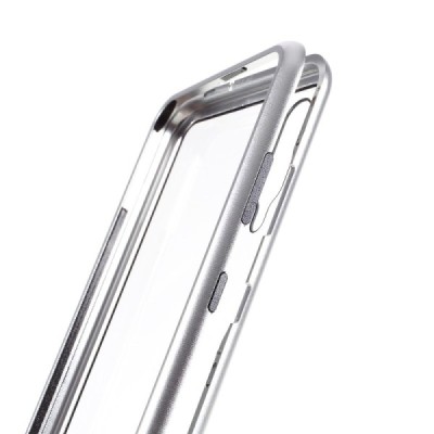 Samsung Galaxy A70 (A705F) Frame skaidrus (permatomas) magnetinis plastikinis dėklas | Priedai.lt