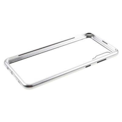 Samsung Galaxy A70 (A705F) Frame skaidrus (permatomas) magnetinis plastikinis dėklas | Priedai.lt