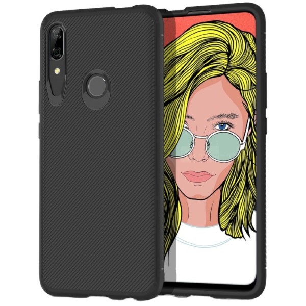 „Jazz“ kieto silikono (TPU) dėklas - juodas (P Smart Z)