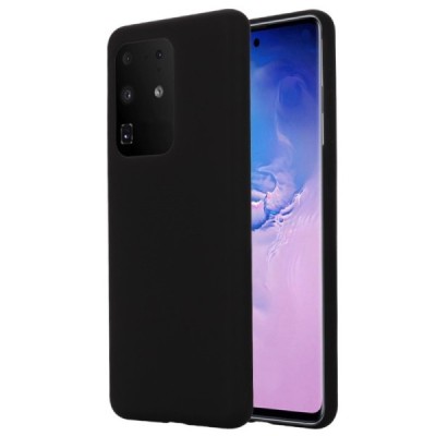Samsung Galaxy S20 Ultra (G988) Shell kieto silikono TPU juodas dėklas - nugarėlė | Priedai.lt