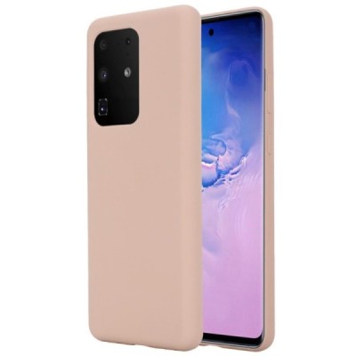 Samsung Galaxy S20 Ultra (G988) Shell kieto silikono TPU rožinis dėklas - nugarėlė | Priedai.lt