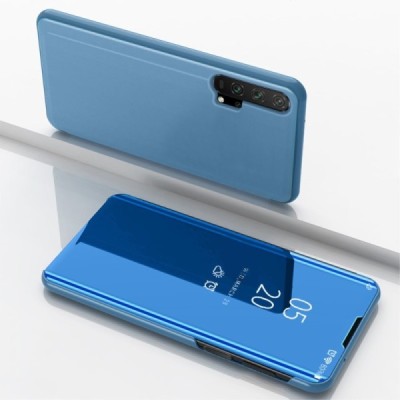 Huawei Honor 20 Pro plastikinis atverčiamas mėlynas dėklas | Priedai.lt
