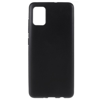 Samsung Galaxy A51 (A515F) kieto silikono TPU juodas dėklas - nugarėlė | Priedai.lt