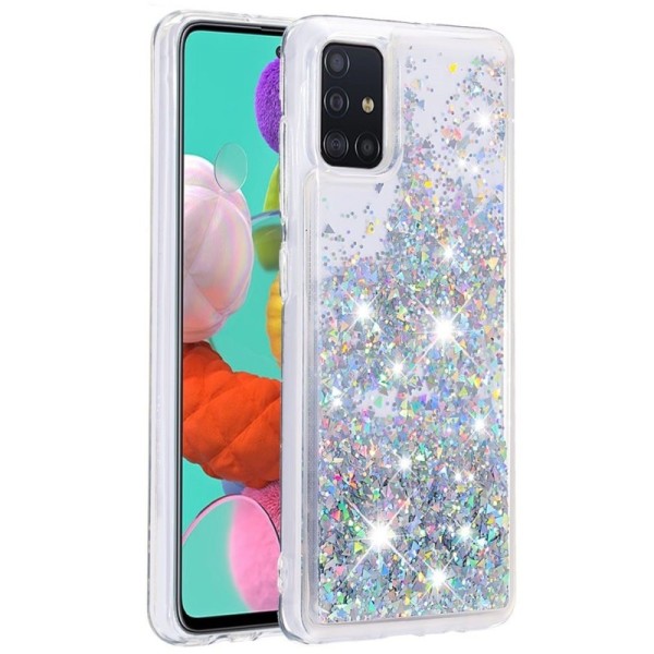 „Shine“ kieto silikono (TPU) dėklas - skaidrus (Galaxy A51)