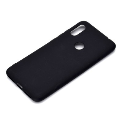 Huawei Y6 2019 (Y6 Prime 2019) kieto silikono TPU juodas dėklas - nugarėlė | Priedai.lt