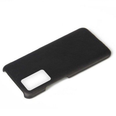 Slim Leather Samsung Galaxy Note 20 (N980F) juodas odinis dėklas - nugarėlė | Priedai.lt