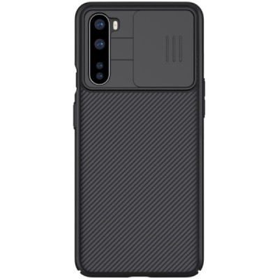 OnePlus Nord Nillkin CamShield juodas dėklas, nugarėlė su kameros apsauga | Priedai.lt