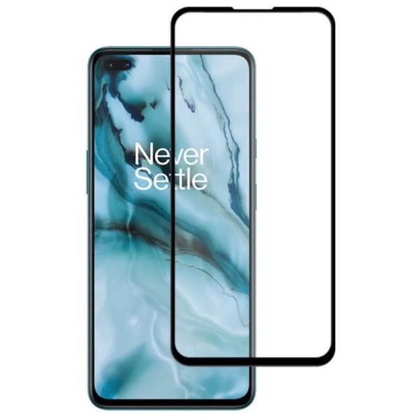 „Mocolo“ Tempered Glass apsauginis ekrano stiklas 0.26 mm - juodas (OnePlus Nord / Nord 2 5G / Nord 2T 5G / Nord CE 5G)