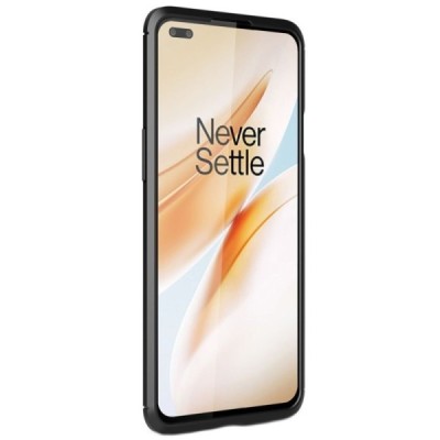 OnePlus Nord Carbon kieto silikono TPU juodas dėklas - nugarėlė | Priedai.lt