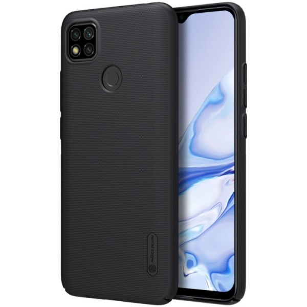 „Nillkin“ Frosted Shield dėklas - juodas (Redmi 9C)