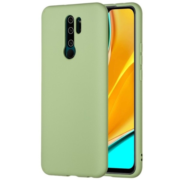 „Shell“ kieto silikono (TPU) dėklas - žalias (Redmi 9)