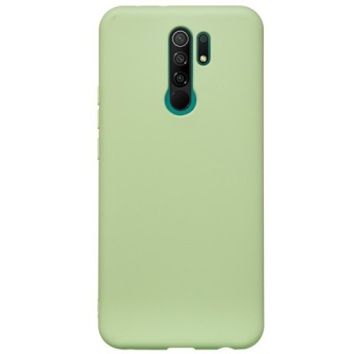 Xiaomi Redmi 9 Shell kieto silikono TPU žalias dėklas - nugarėlė | Priedai.lt