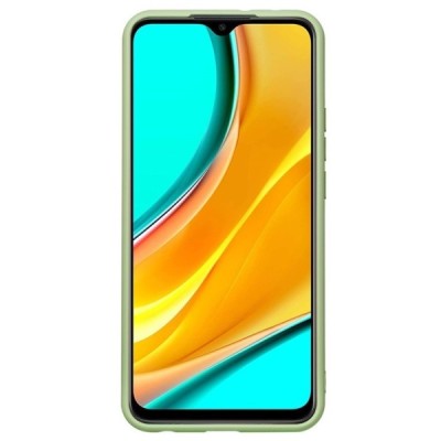 Xiaomi Redmi 9 Shell kieto silikono TPU žalias dėklas - nugarėlė | Priedai.lt