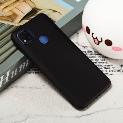 Xiaomi Redmi 9C Shell kieto silikono TPU juodas dėklas - nugarėlė | Priedai.lt