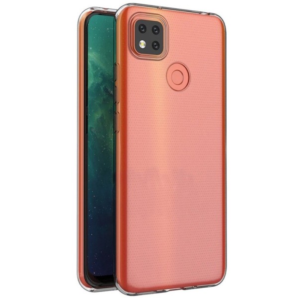 Kieto silikono (TPU) dėklas - skaidrus (Redmi 9C)